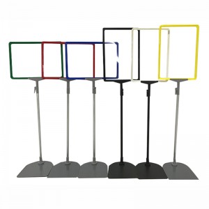 TMJ POP 028 Pealdise hoidja Plastik Price Tags Retail Plastic Price Strip Supermarket Holder